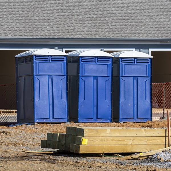 can i customize the exterior of the porta potties with my event logo or branding in Loysburg PA